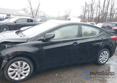 2012 Hyundai Elantra Gls (Ulsan Plant) from USA, damaged, VIN KMHDH4AE2CU219269